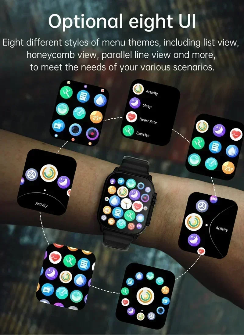 2025 New Smart Watch Series 10 Screen Bluetooth Call Heart Rate