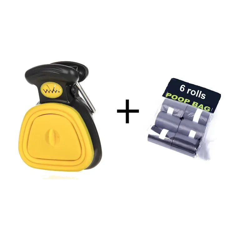 Dog Poop Bag Dispenser Travel Foldable Pooper Scooper - Empire P.E