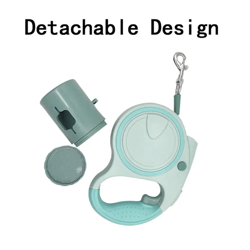 Dog Leash With Led Lights and Garbage Bag - Empire P.E