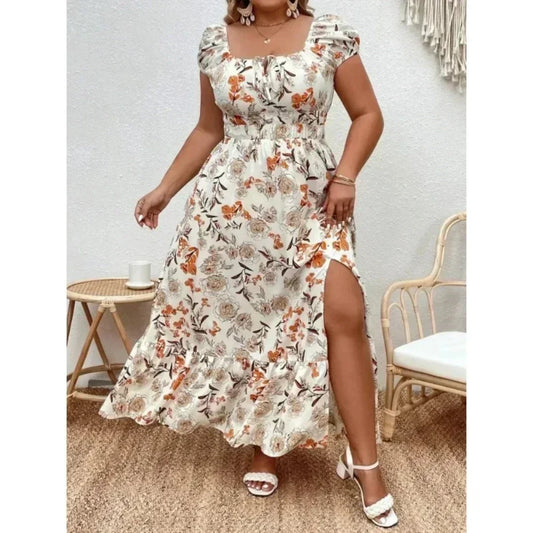 Plus Size Women Summer Dress - Empire P.E
