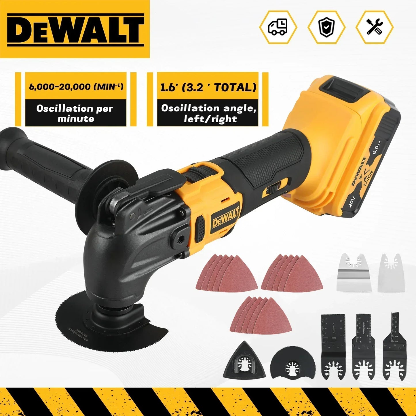 2025 NEW Dewalt -brushless Quick Release Multifunctional Tool - Empire P.E
