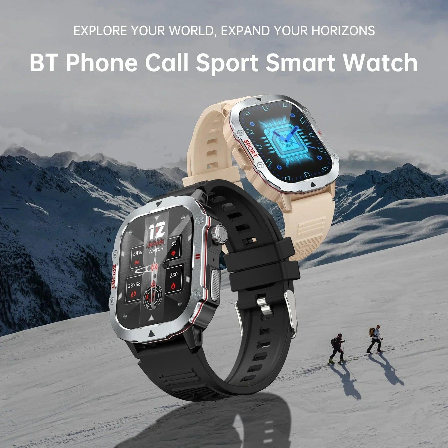 2025 New for Xiaomi Military Smart Watch Men Waterproof - Empire P.E