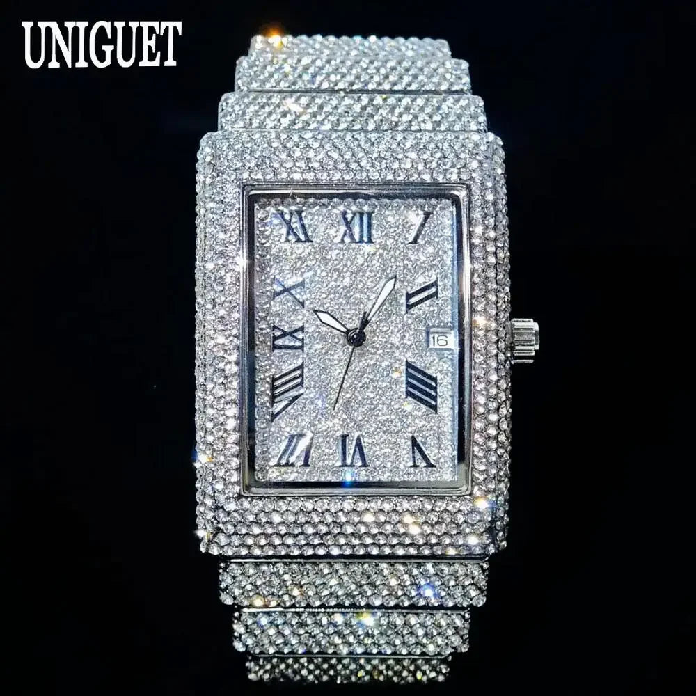 2025 Luxury Brand Diamond Watch For Men - Empire P.E