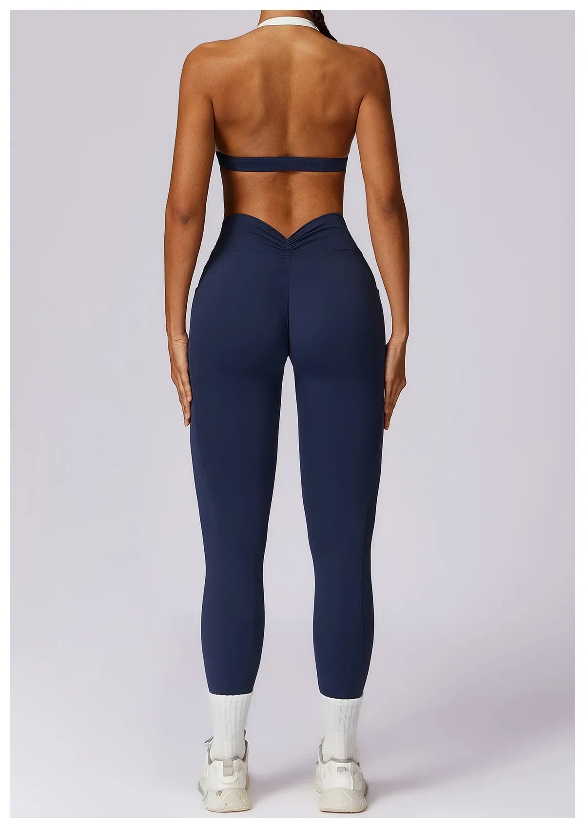 Yoga Set 2PCS Women Sportswear Push Up Workout Clothes - Empire P.E