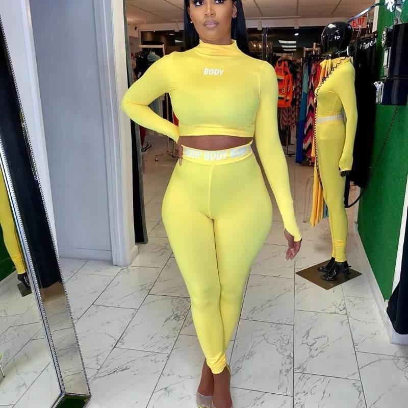 Solid Color Tight Long-sleeved Suit - Empire P.E