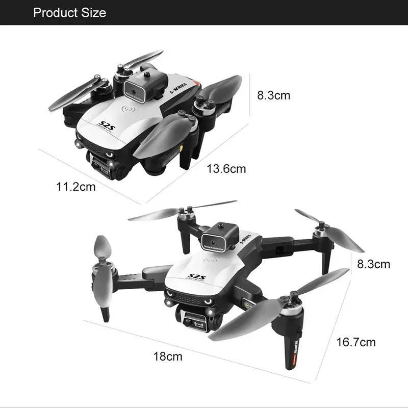 Xiaomi S2S Drone 8K 5G GPS HD Aerial Photography Dual-Camera Omnidirectional Obstacle Brushless Avoidance Quadcopter Toys - Empire P.E