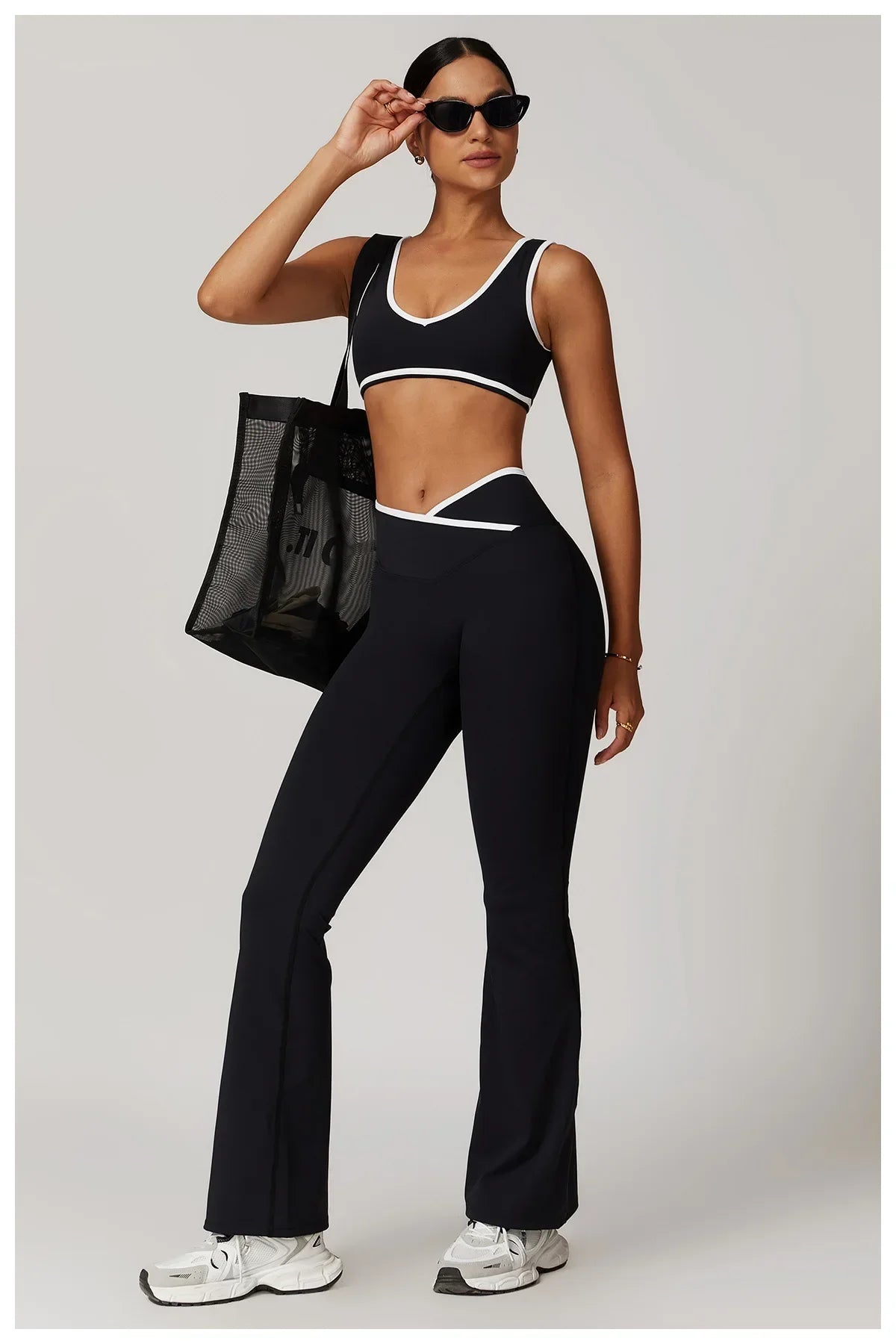 Yoga Set 2 Pieces Workout Outfits Fitness - Empire P.E