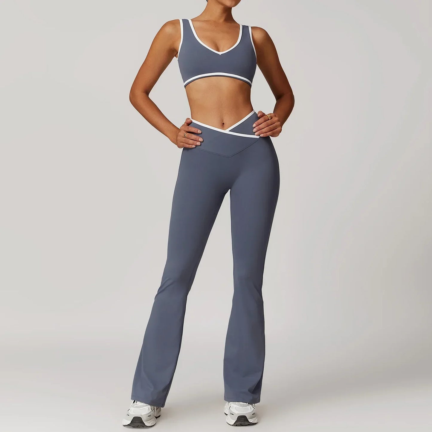 Yoga Set 2 Pieces Workout Outfits Fitness - Empire P.E