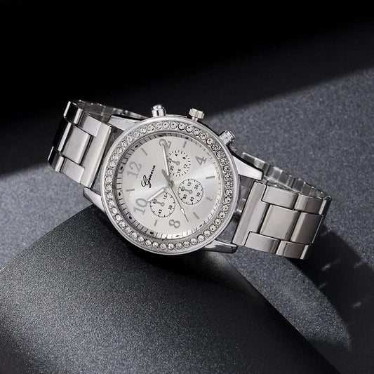 Women Diamond Luxury Wristwatch - Empire P.E