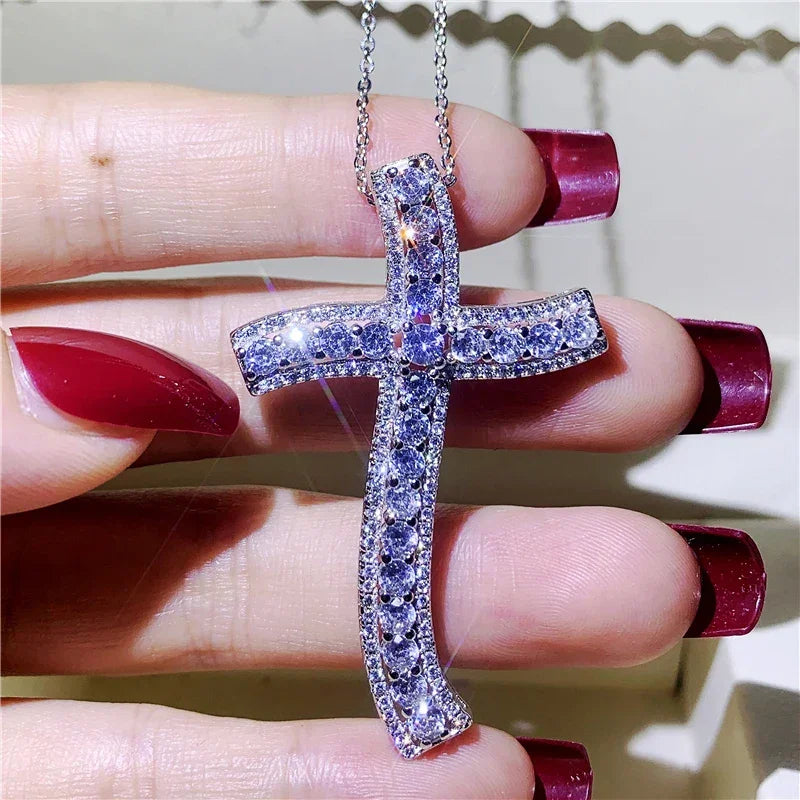 Long Cross Pendant
