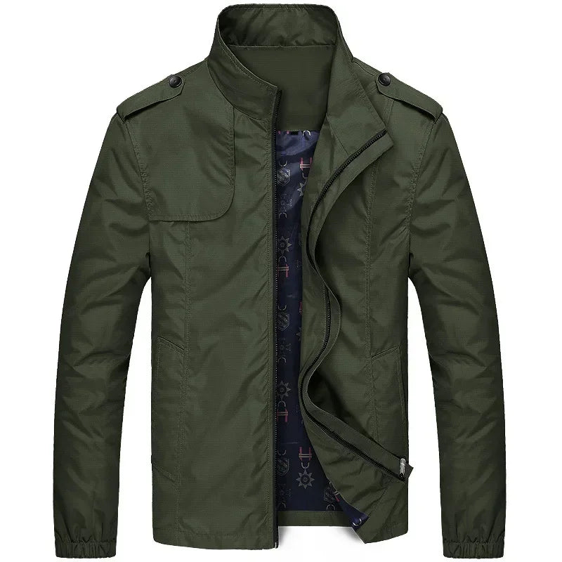 Spring Windbreaker Men Tactical Jacket