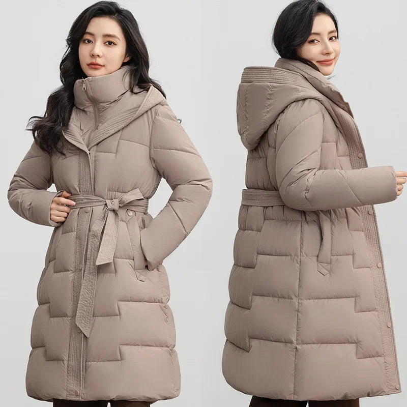 2024 Winter New Women Long Thicken Down Coat