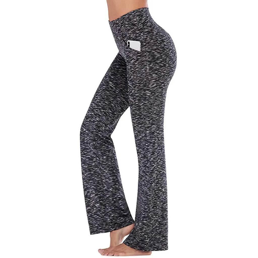Ogilvy Mather Solid Elegant Female Lady Women's Legs Pants Palazzo Flared Wide Killer High Waist OL Ladies Career Long Trousers - Empire P.E