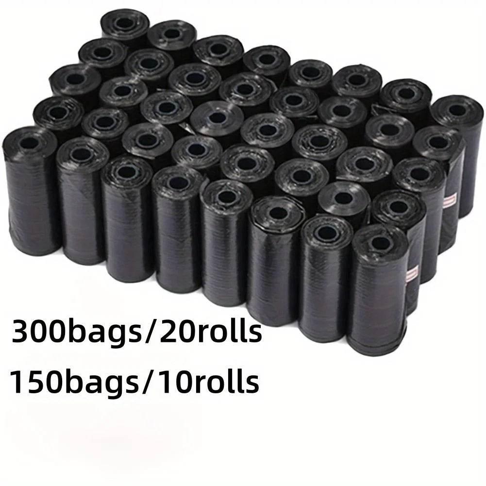 300/150pcs Dog Poop Bags, Portable Pet Waste Bags, Durable And Leak Proof Pet Garbage Bags, Pet Cleaning Supplies - Empire P.E