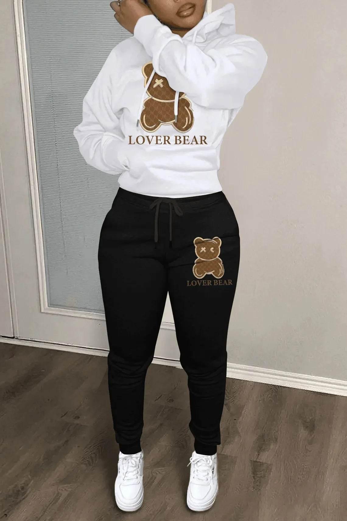 Autumn Fashion Letter Print Hoodie Sets - Empire P.E