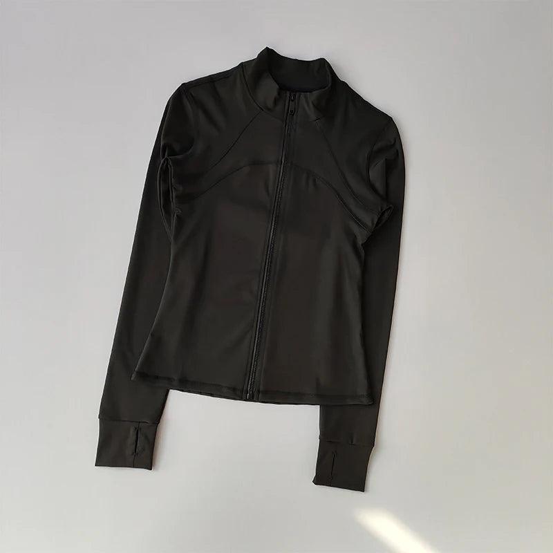 Yoga Suit Women's High-end Standing Collar Long Sleeved - Empire P.E