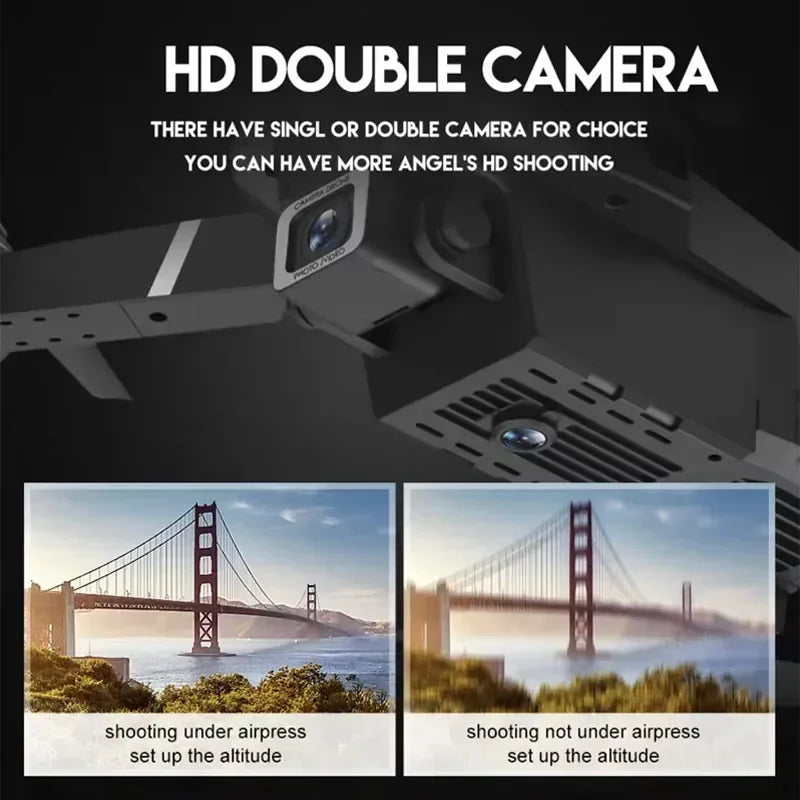 2025 E88 Professional Wide Angle RC Drone HD 4K Camera - Empire P.E