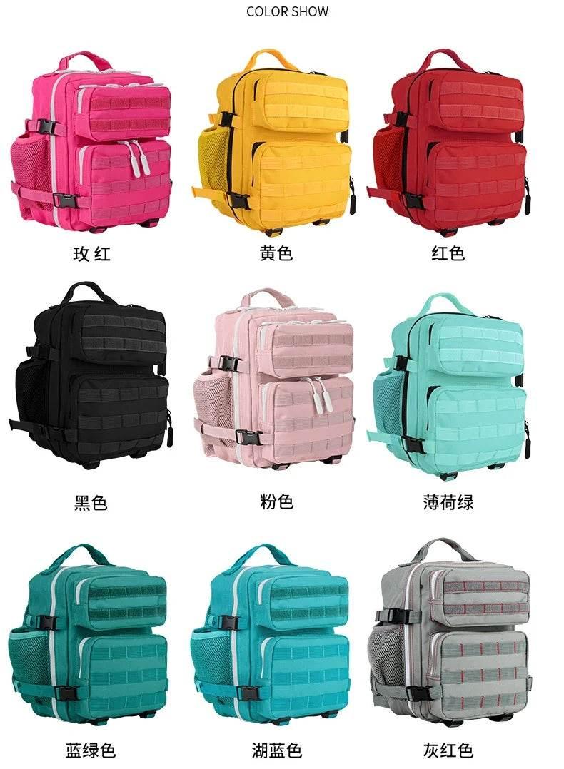 9L Mini Women Fitness Sports Gymm Bag Field Combat Tactical Backpack Men Outdoor Waterproof Hiking Travel Bags Climbing Rucksack - Empire P.E