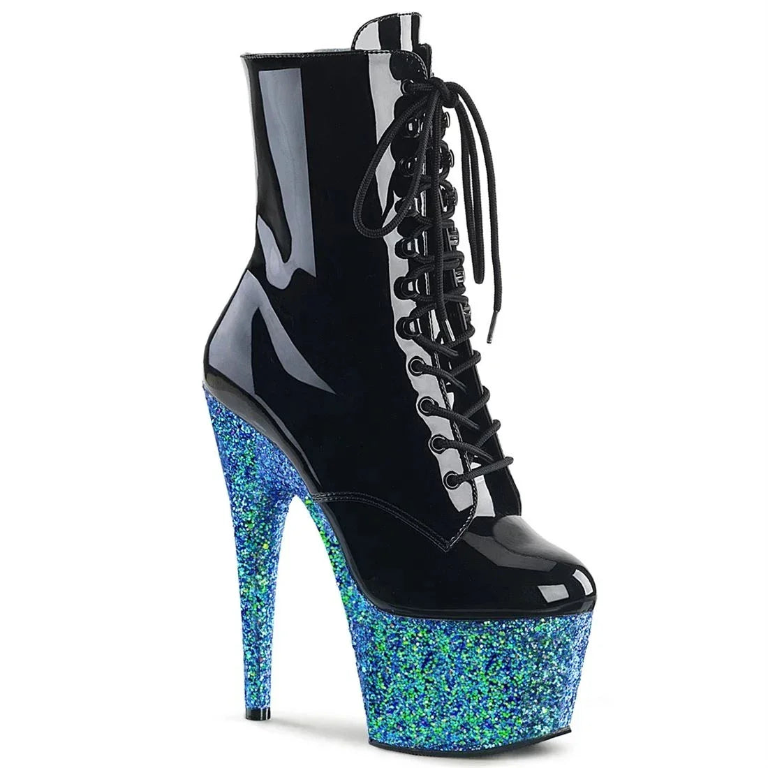17CM Thin High Heels Ankle Boots Round Toe - Empire P.E
