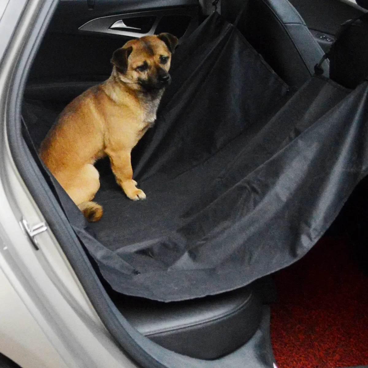Dog Car Seat Cover Waterproof Pet Carrier Backseat Cushion Mat for Dogs Folding Cat Hammock Trunk Rear Back Seat - Empire P.E