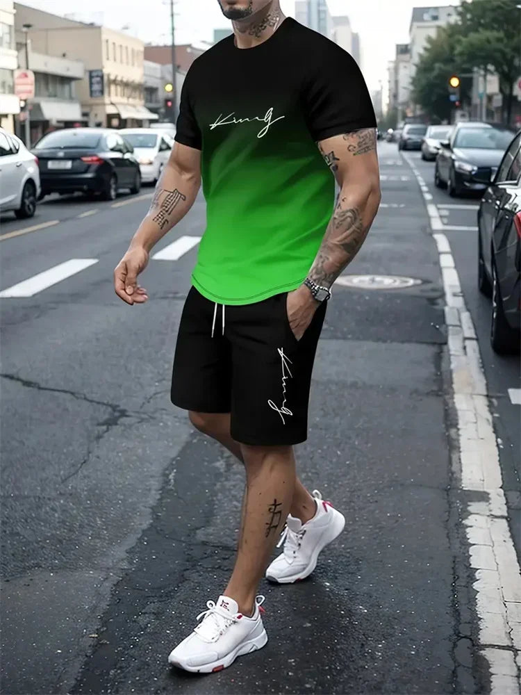 New Men's Outfit Summer Short Sleeve - Empire P.E