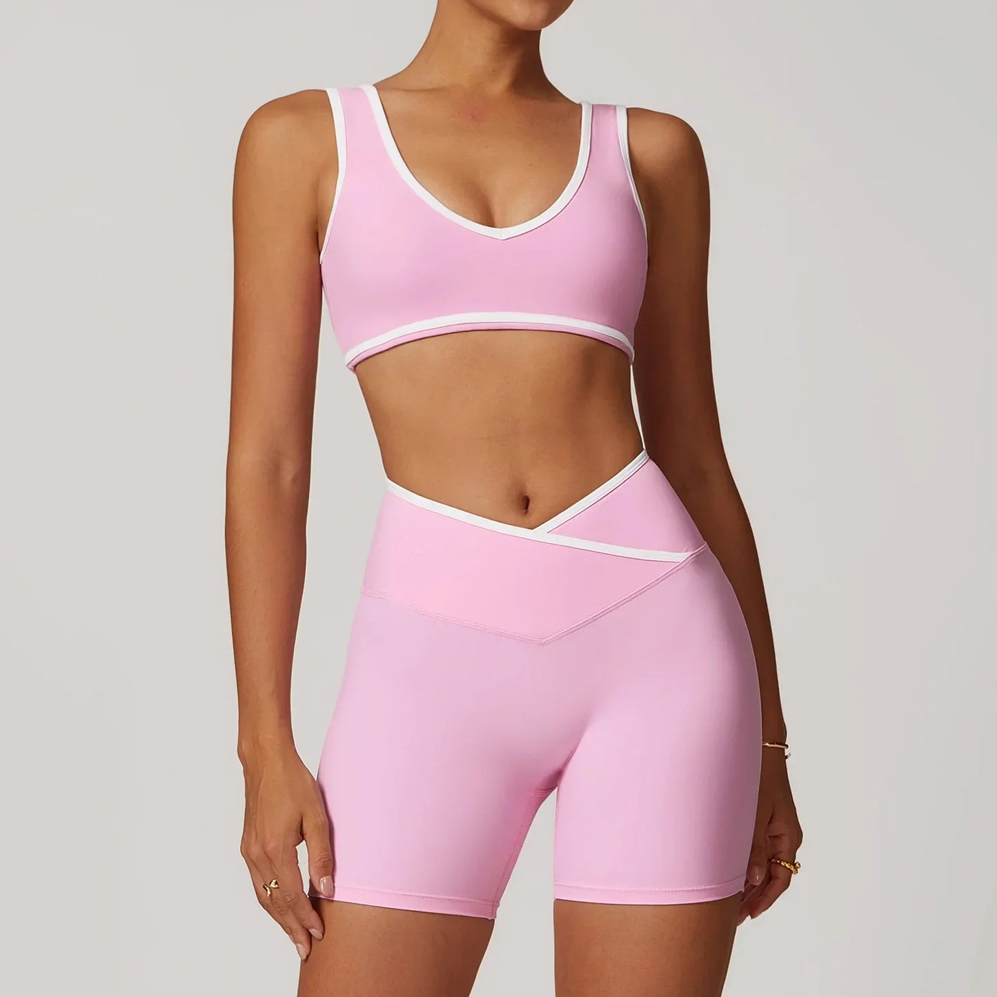 Yoga Set 2 Pieces Workout Outfits Fitness - Empire P.E