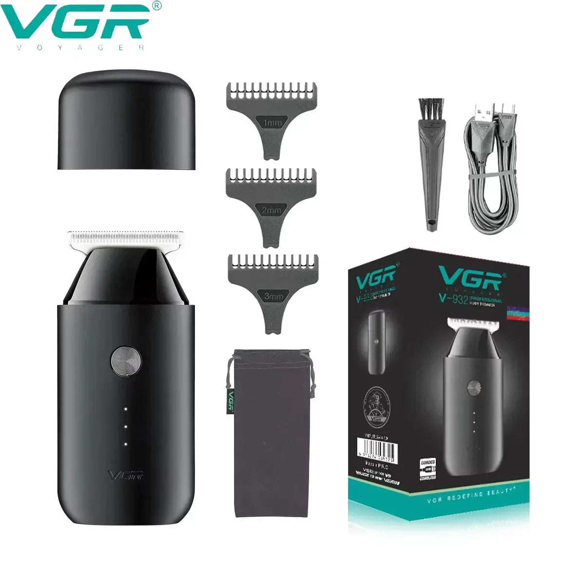 VGR Hair Trimmers Electric Clippers - Empire P.E