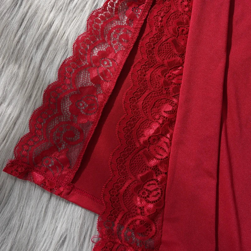 Women's Satin Sexy Nightgown - Empire P.E