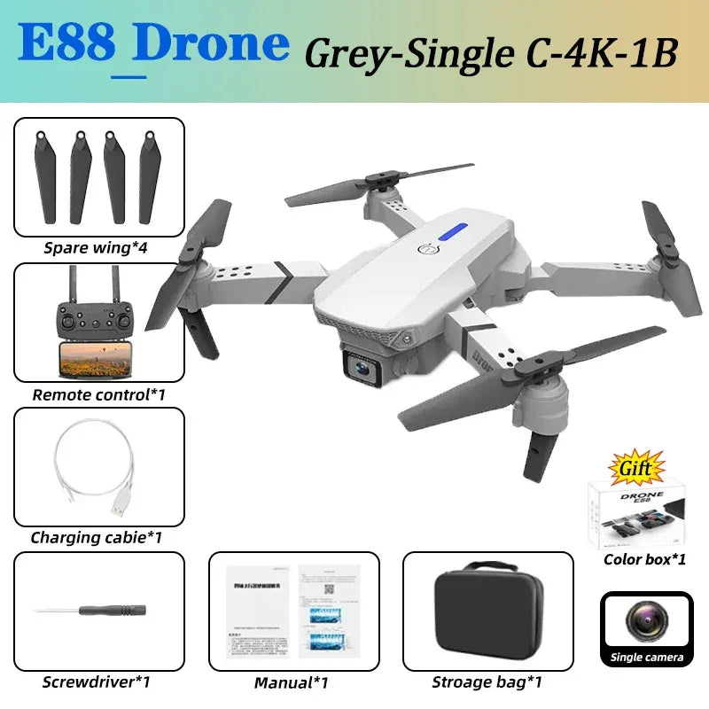 E88Pro Drone Profesional 4K HD Dual Camera - Empire P.E