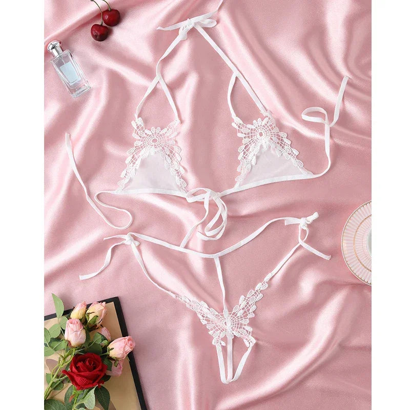 2 Piece Lace Lingerie Set - Empire P.E