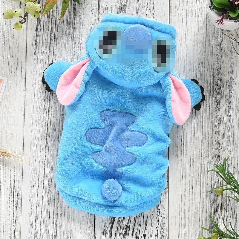 Winter Blue Pink Pet Big Large Animal Costume