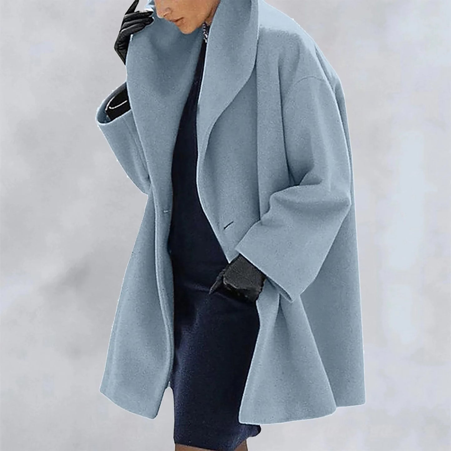 Women's Winter Wool Coat - Empire P.E
