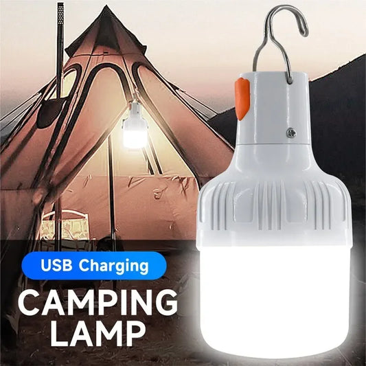 Outdoor USB Rechargeable LED Lamp Bulbs High Brightness Emergency - Empire P.E