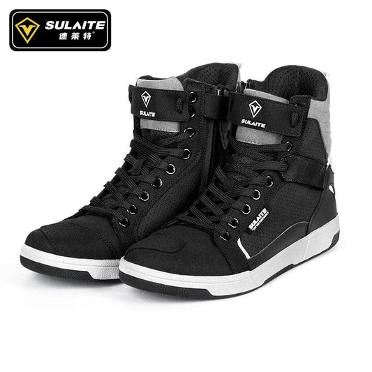 Motorcycle boots Breathable Anti-fall Rider Road Racing Casual Shoes - Empire P.E
