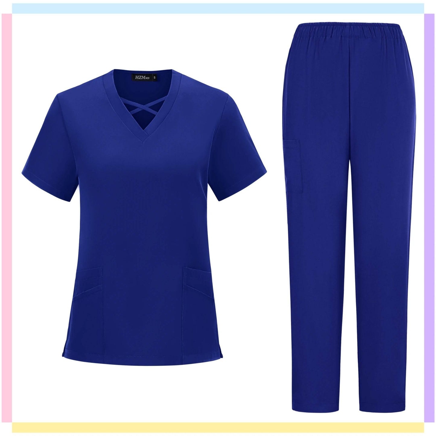 Hot Sale Anti Wrinkle Washable Soft Nurse Scrubs Hospital Medical Scrubs Women Nursing Top Jogger Scrubs Uniforms Sets Work Wear - Empire P.E