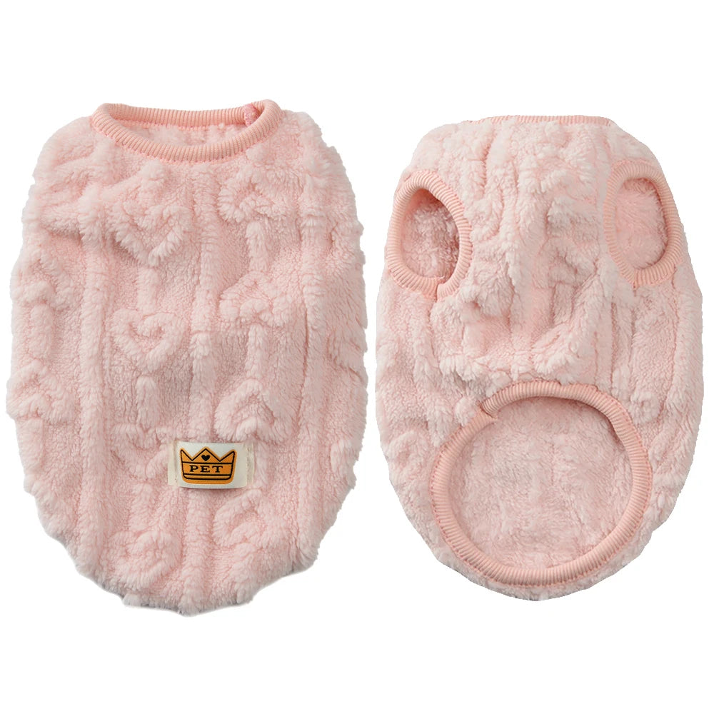 Soft Cozy Dog Fleece Coat