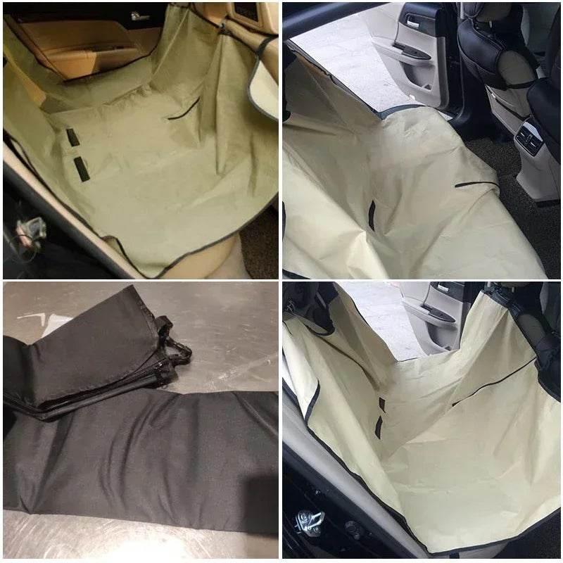 Dog Car Seat Cover Waterproof Pet Carrier Backseat Cushion Mat for Dogs Folding Cat Hammock Trunk Rear Back Seat - Empire P.E