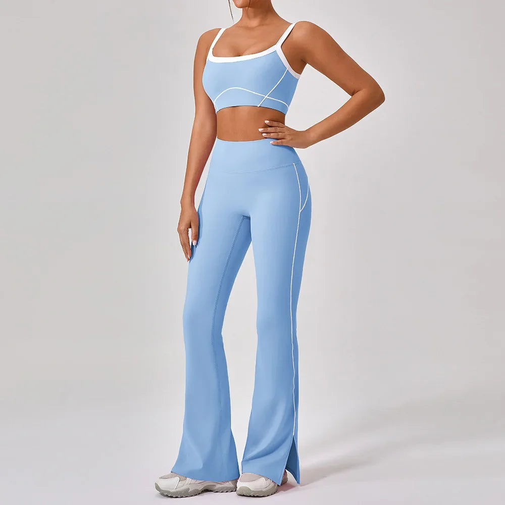 Yoga Set Women Sport Bra and Legging High Waist - Empire P.E