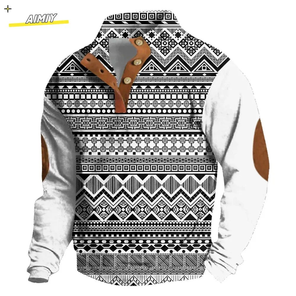 Vintage Men's Hoodie Casual Jacket - Empire P.E