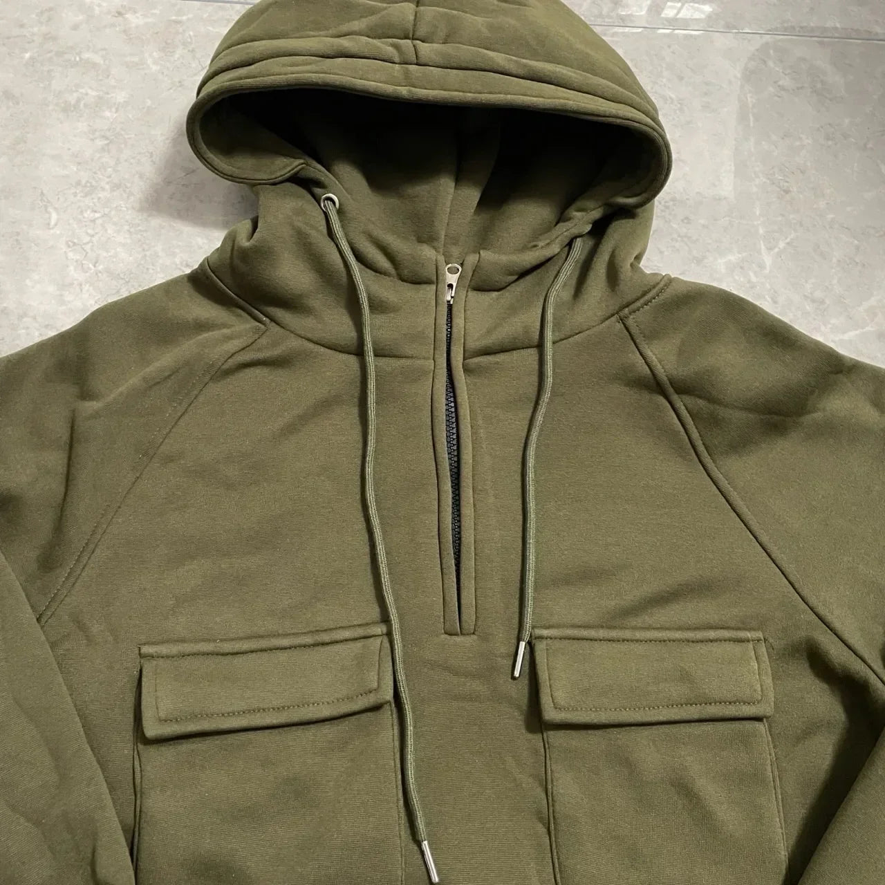 Half Zipper Men's Tactical Hoodies