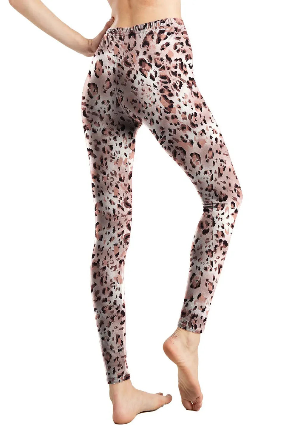 Leopard Leggings Printed High Waist - Empire P.E