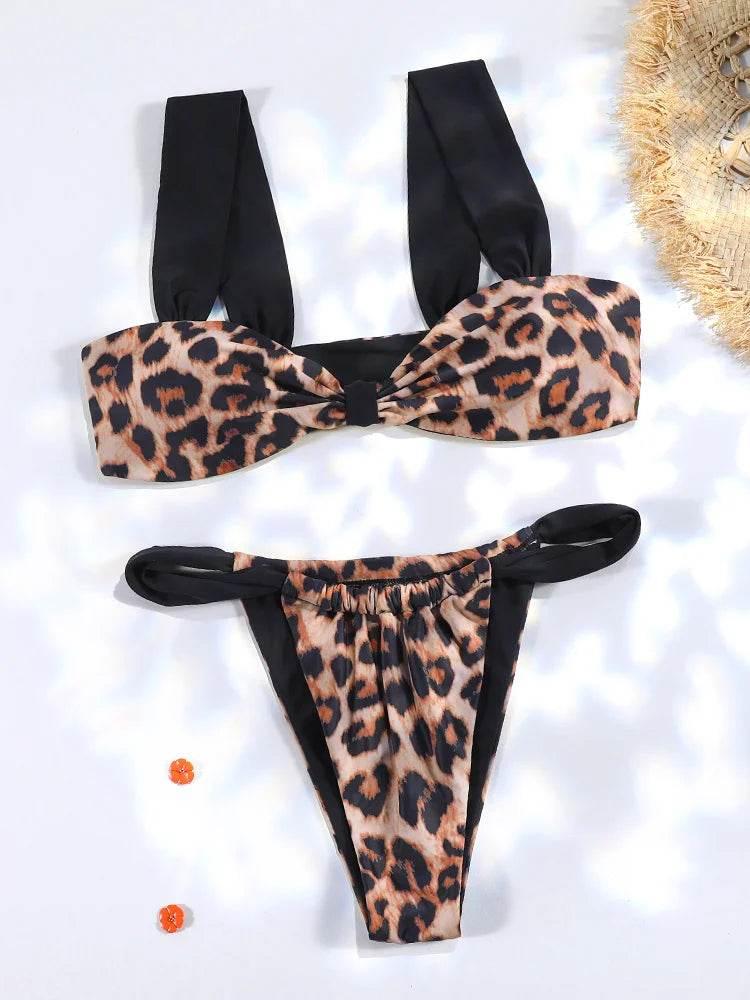 2025 Bikinis Leopard Swimsuit - Empire P.E