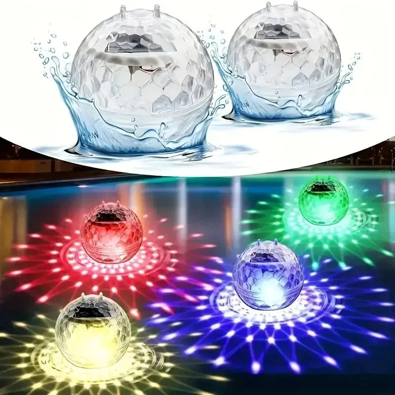 Solar Floating Pool Light LED Pool Lights Waterproof Pool Light Balls Pool Accessory for Swimming Pools Yard Patio Party Outdoor - Empire P.E