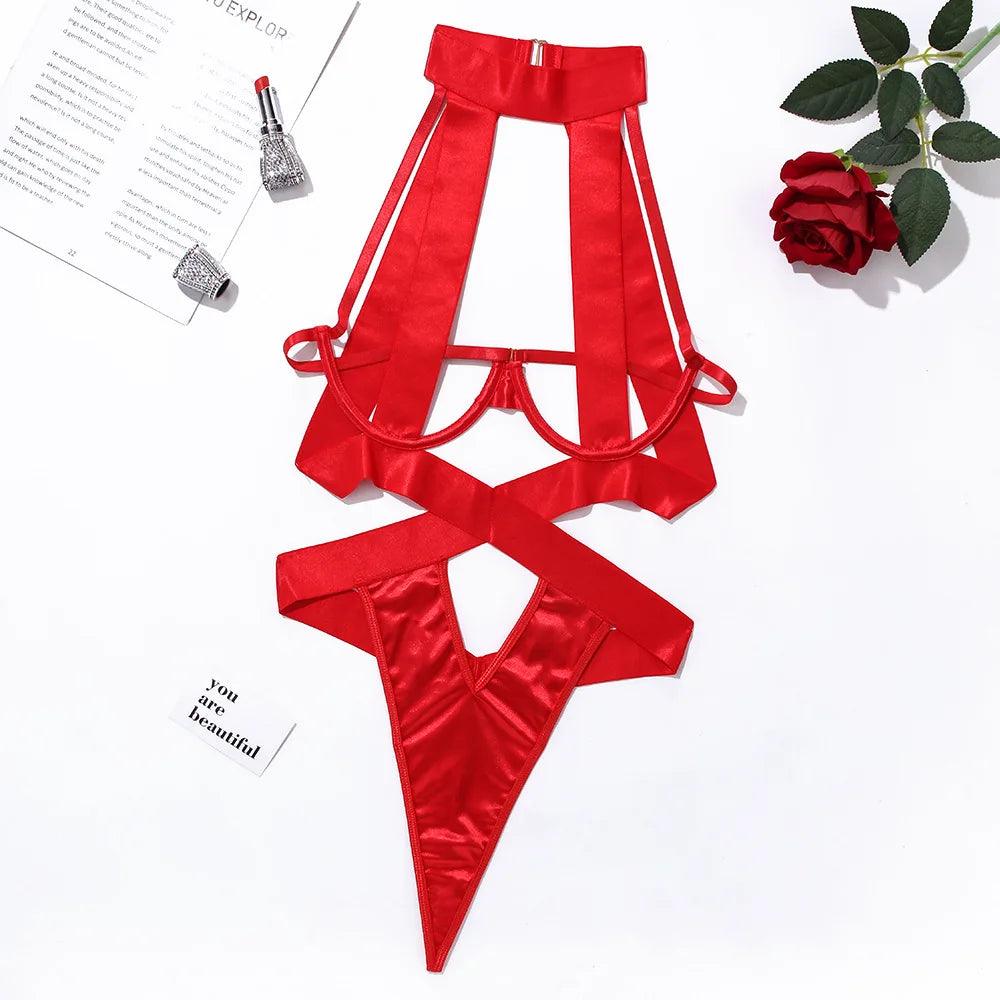 Sexy Lingerie Set Bandage Sexy Lingerie Bodysuit - Empire P.E