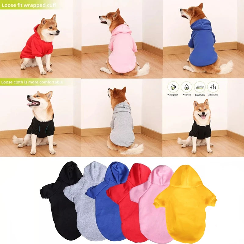 Winter Dog Sport Hoodies