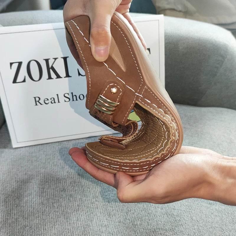 Summer Women's Wedge Sandals 2023 Clip Toe - Empire P.E