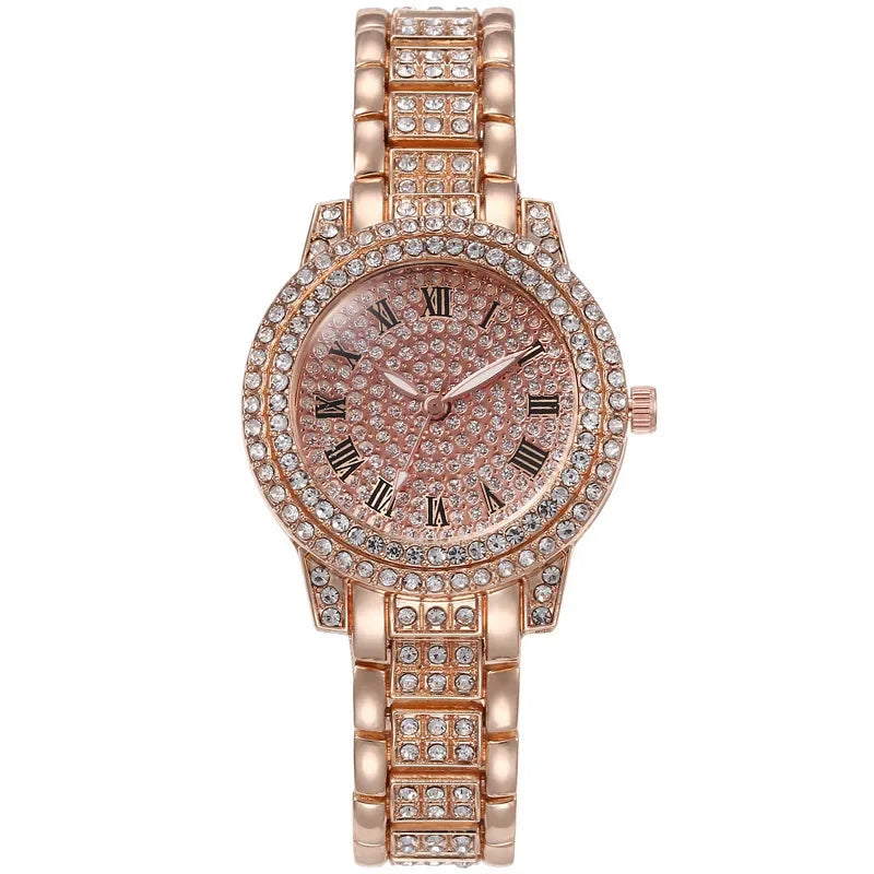 Women Shiny Diamond Watch - Empire P.E