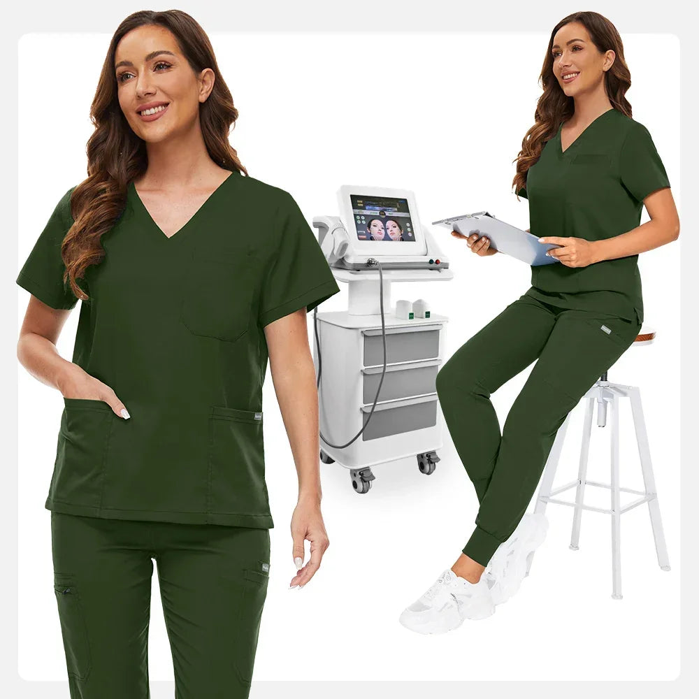 Scrub Sets Uniform Women Jogger Suit - Empire P.E