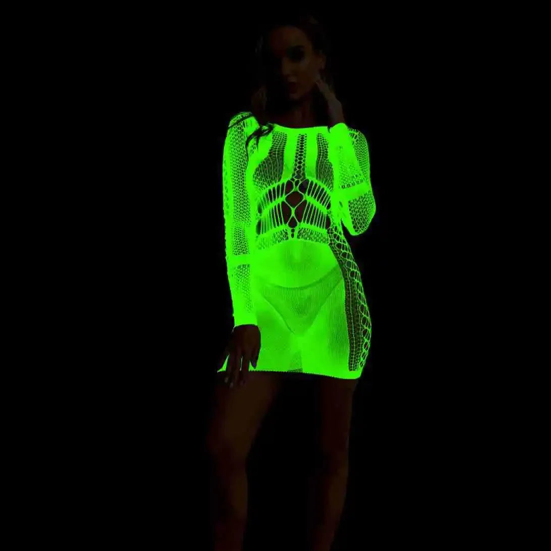 Pole Dance Clothing Luminous Glowing Lingerie - Empire P.E
