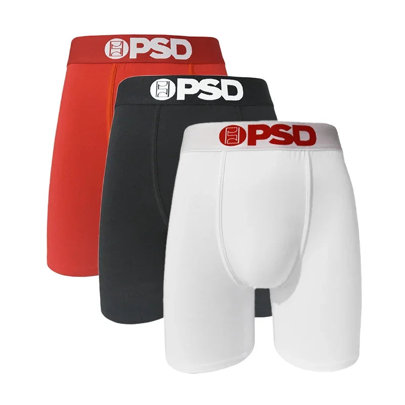 3 Pack Men's Cotton Boxer Briefs Breathable - Empire P.E